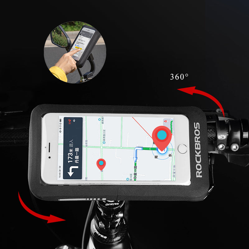 Bicycle phone holder