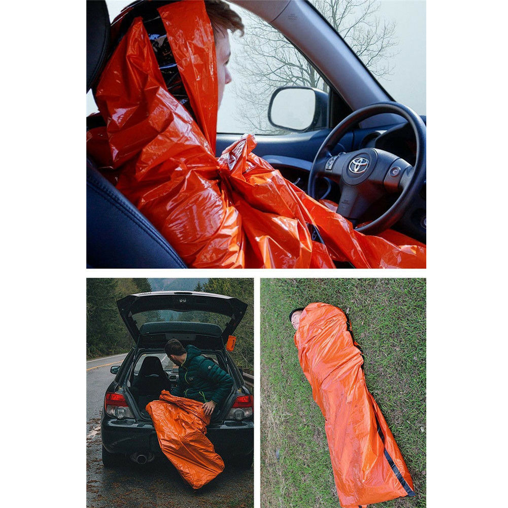 Reusable Emergency Thermal Sleeping Bag