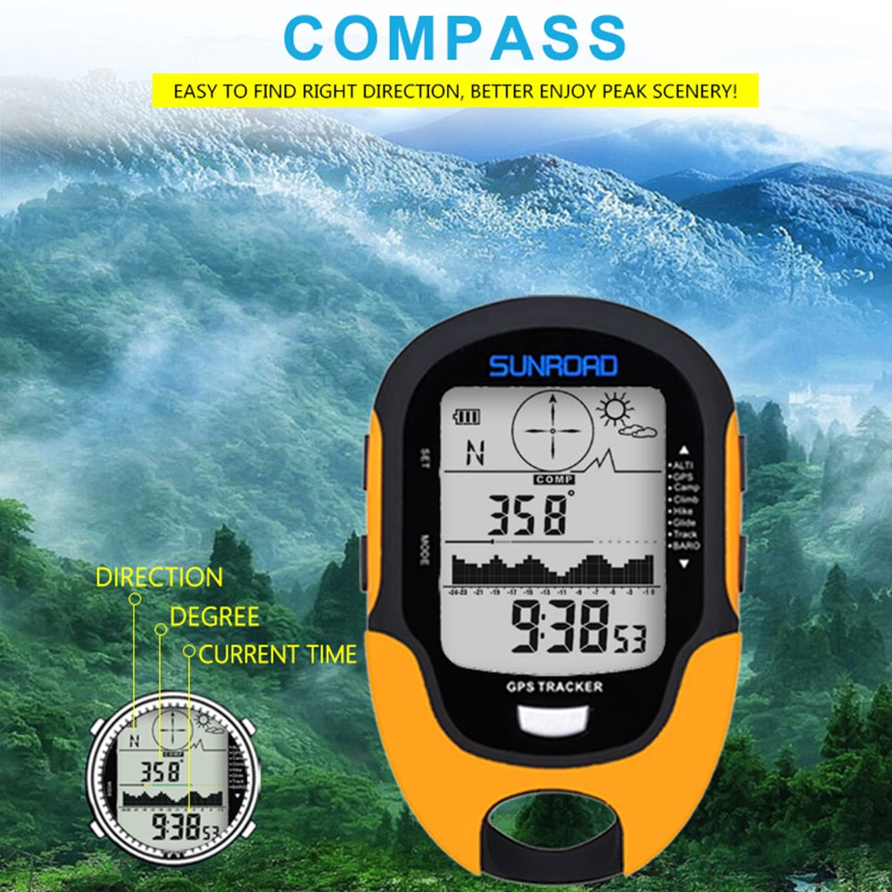 Sunroad Outdoor navigation altimeter
