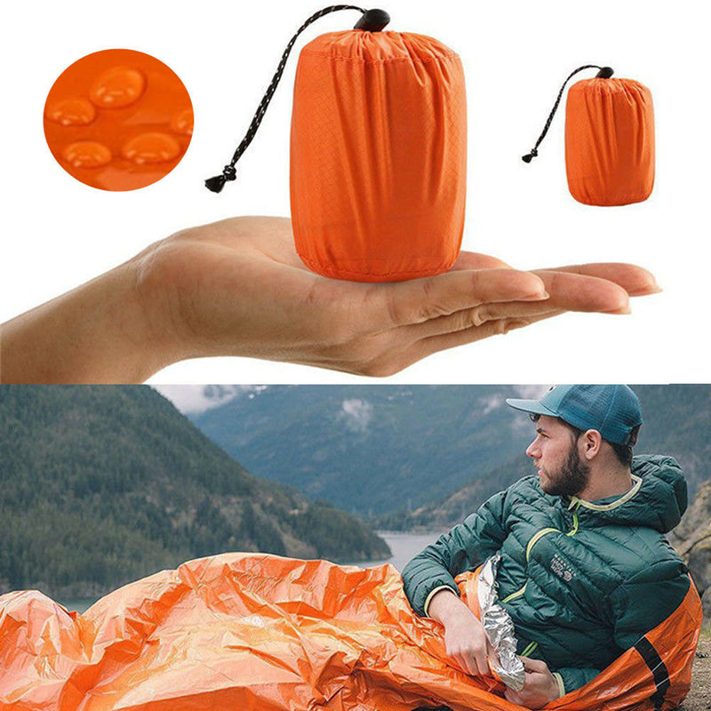 Reusable Emergency Thermal Sleeping Bag