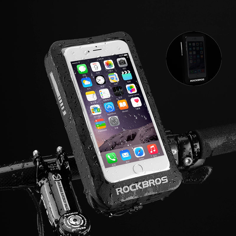 Bicycle phone holder
