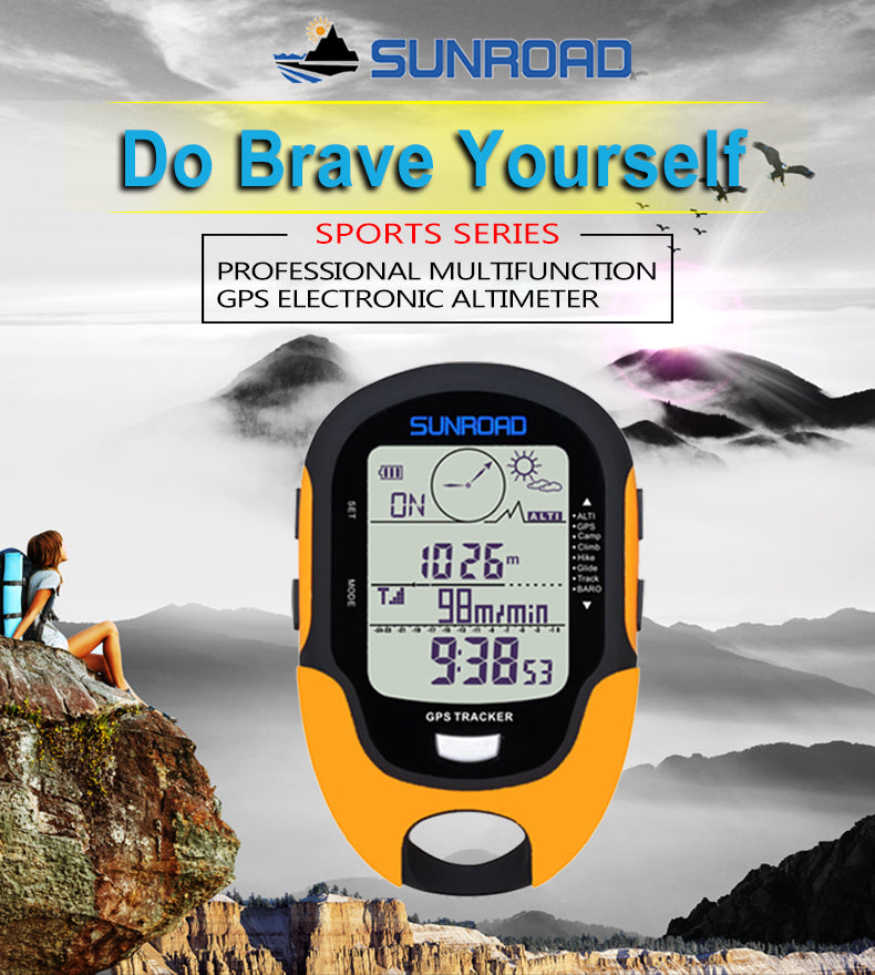 Sunroad Outdoor navigation altimeter