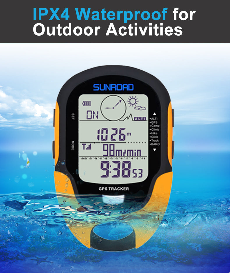 Sunroad Outdoor navigation altimeter