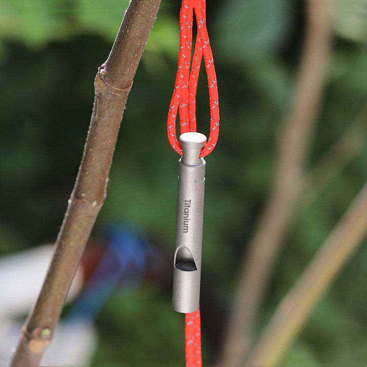 Titanium Survival Whistle