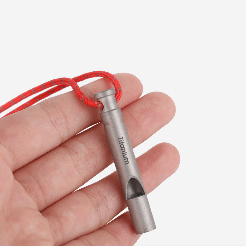 Titanium Survival Whistle
