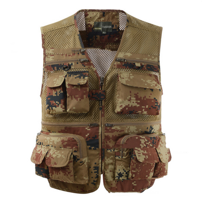 Multi-pocket Men's Vest