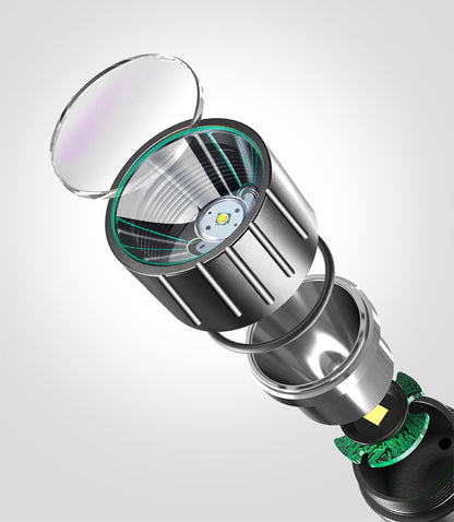 Outdoor Travel Compass Rechargeable Lighter Tube Waterproof Lighter Usb Pulse Lighter