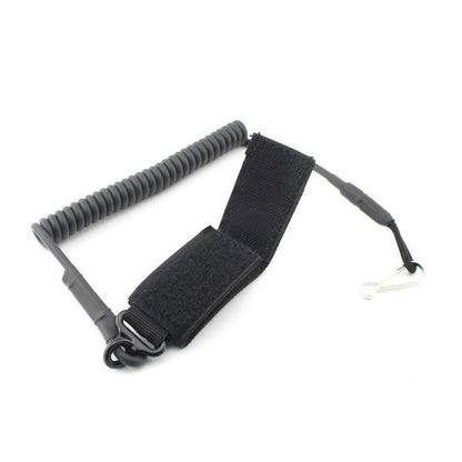 Outdoor Tactical Task Rope Single Point Spring Gun Rope Telephone Rope Strap Safety Rope