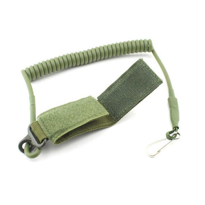 Outdoor Tactical Task Rope Single Point Spring Gun Rope Telephone Rope Strap Safety Rope