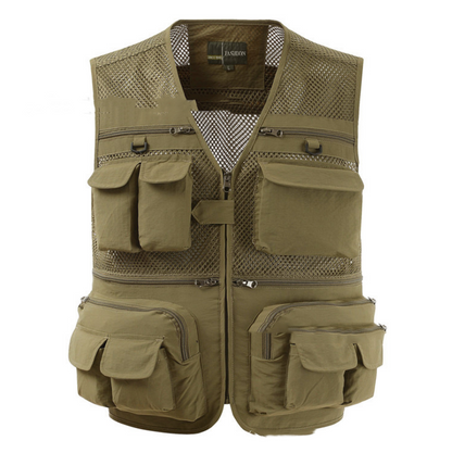 Multi-pocket Men's Vest